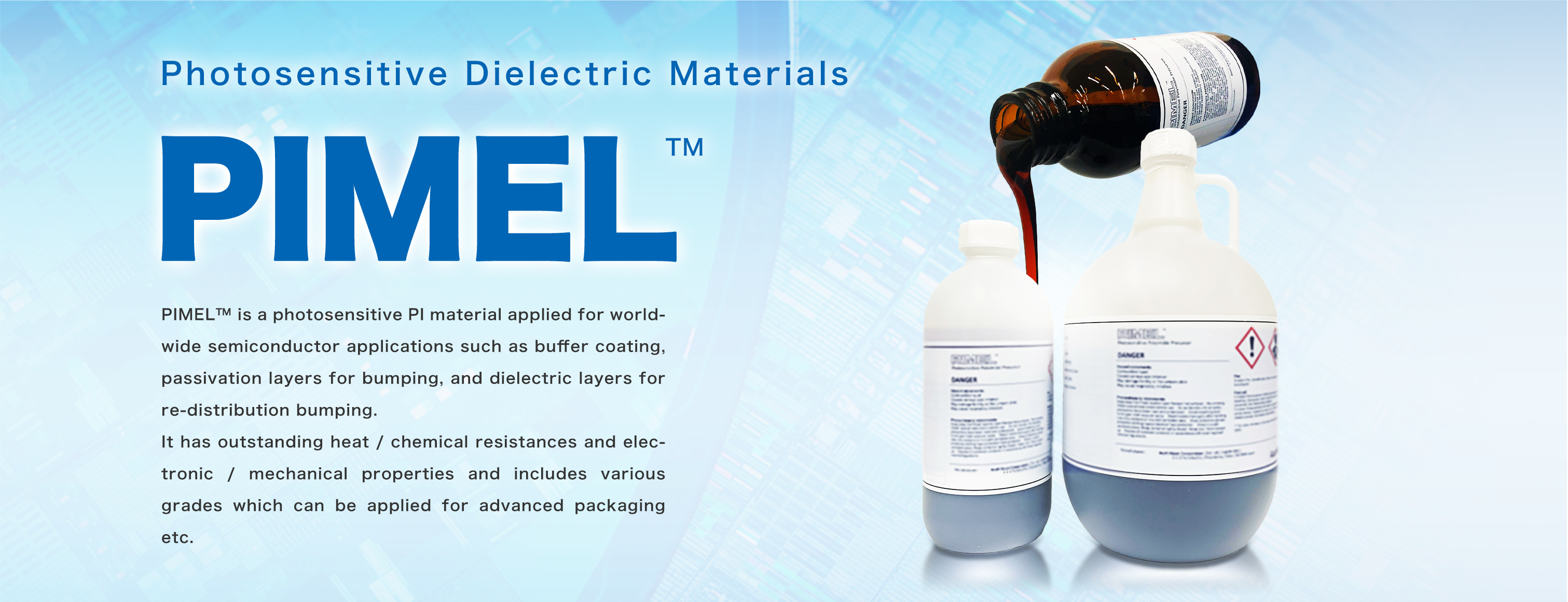 Photosensitive Dielectric Materials PIMEL™